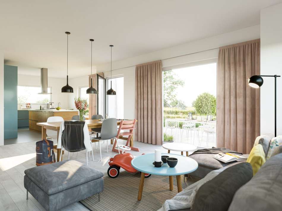 Wohnzimmer (Visualisierung)