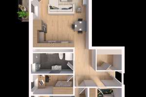Neubau-Erstbezug: Barriere Wohnung mit EBK, Fußbodenheizung & TG-Stellplatz – Johannes-Göderitz-Straße 81-82, 39130 Neu Olvenstedt, Magdeburg – Vorschaubild 7