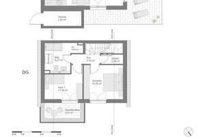 Neubau-Doppelhaushälfte, 3 Zimmer, ca. 99 m², Garten mit Terrasse und Dachterrasse - bezugsfertig! – Potsdamer Straße 99, 14469 Bornim, Potsdam – Vorschaubild 12