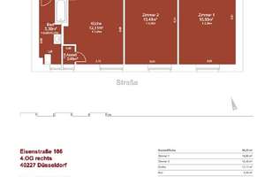 Top SANIERT! Wohnen am Bilker Markt! BALKON – Eisenstraße 106, 40227 Oberbilk, Düsseldorf – Vorschaubild 5