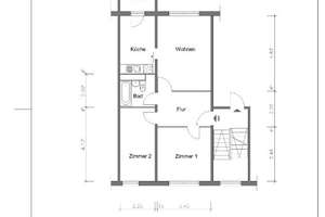 3-Raumwohnung in zentraler Lage – Kurt-Schumacher-Ring 208, 18146 Dierkow-Neu, Rostock – Vorschaubild 2