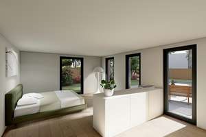 Architektenvilla am Waldrand - Bauhausbungalow mit Dachterrasse, Doppelgarage und exklusiver Privats – Die vollständige Adresse der Immobilie erhältst du vom Anbieter., 51429 Bensberg, Bergisch Gladbach – Vorschaubild 5