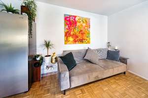6 Monate Untermiete 2,5-Zimmer-Wohnung mit Balkon, ruhig, vollmöbliert in der Maxvorstadt – Die vollständige Adresse der Immobilie erhältst du vom Anbieter., 80797 Maßmannbergl, München – Vorschaubild 9