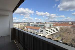 Helle 2-Raum-Wohnung im Erstbezug: Einbauküche und Balkon – Grunaer Straße 5, 1069 Pirnaische Vorstadt, Dresden – Vorschaubild 7