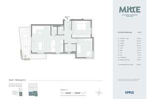 Bezugsfertig im Spätsommer: 3-Zimmer-Eigentumswohnung in Eppelheim bei Heidelberg. – Hauptstraße 74, 69214 Eppelheim – Vorschaubild 2