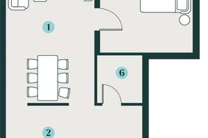 Praktische 2-Zimmer-Wohnung als ideales City-Apartment – Schützenplatz 8, 1067 Wilsdruffer Vorstadt/Seevorstadt-West, Dresden – Vorschaubild 2