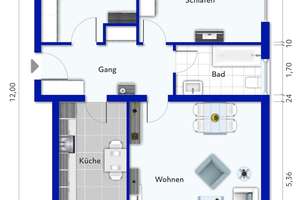 Sonnige 3-Zimmer-Wohnung mit Loggia & TG-Stellplatz in München-Sendling/Westpark – Die vollständige Adresse der Immobilie erhältst du vom Anbieter., 81377 Am Waldfriedhof, München – Vorschaubild 9