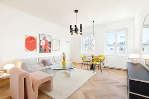 Henselmann Ensemble, Prenzlauer Berg: Modernisierte und helle 3 Zimmer-Wohnung mit Ost-Balkon – Goethestraße 4, 10409 Prenzlauer Berg, Berlin – Vorschaubild 4