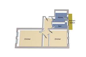 IMMOBERLIN.DE - Charmante Altbauwohnung mit Balkon + Lift in gefragter Lage – Die vollständige Adresse der Immobilie erhältst du vom Anbieter., 10243 Friedrichshain, Berlin – Vorschaubild 9