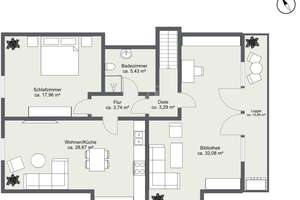 Viel Raum für neue Ideen – Einfamilienhaus mit Einliegerwohnung in Pasing – Die vollständige Adresse der Immobilie erhältst du vom Anbieter., 81243 Pasing, München – Vorschaubild 21