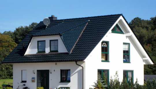 Bild von Schickes Familienhaus mit Raum für Homeoffice und mit weitem Blick in die Landschaft