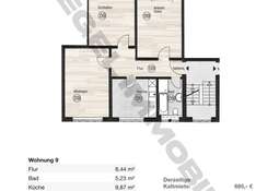 3. Obergeschoss Wohnung 9