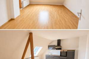 Gemütliche renovierte Dachgeschosswohnung in zentraler Lage direkt bei der Straßenbahn