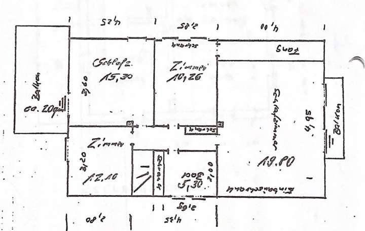 Grundriss EG Haus 1