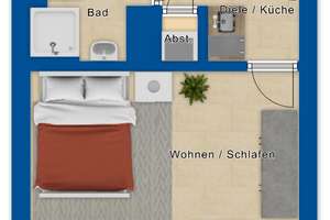 Zentrales Apartment in Uninähe mit Stellplatz – Die vollständige Adresse der Immobilie erhältst du vom Anbieter., 50674 Neustadt/Süd, Köln – Vorschaubild 3