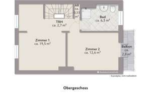 Viel Platz für die ganze Familie - modernes Reihenmittelhaus mit Garten und ausgebautem Dachgeschoss – Die vollständige Adresse der Immobilie erhältst du vom Anbieter., 28237 Gröpelingen (Ortsteil), Bremen – Vorschaubild 21