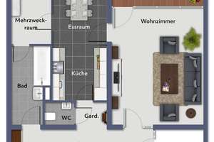 Für zwei Parteien oder die große Familie – Zweifamilienhaus in Saarbrücken-Eschberg – Die vollständige Adresse der Immobilie erhältst du vom Anbieter., 66121 Eschberg, Saarbrücken – Vorschaubild 28