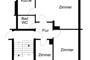 Hier wird Treppensteigen belohnt! – Auerstraße 5 B, 27574 Geestemünde, Bremerhaven – Vorschaubild 1