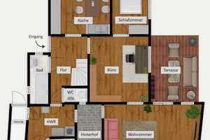 Charmantes Einfamilienhaus  - Nähe Schrobenhausen  provisionsfrei – Aichach-Friedberg (Kreis) – Vorschaubild 1