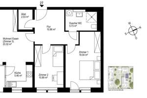 Modernes Wohnen mit viel Platz – 79115 Haslach-Gartenstadt, Freiburg im Breisgau – Vorschaubild 7