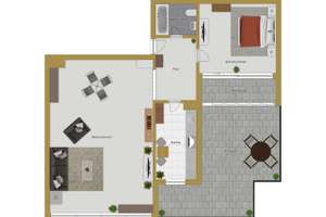 Wohnen über den Dächern von Durlach – Penthouse mit Turmbergblick – Die vollständige Adresse der Immobilie erhältst du vom Anbieter., 76227 Durlach, Karlsruhe – Vorschaubild 42