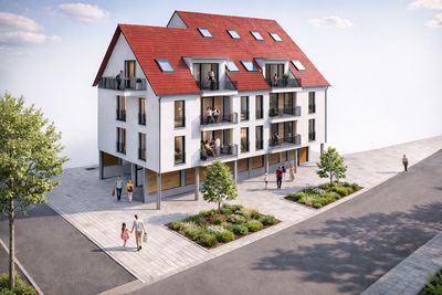 Moderne 3-Zimmer-Eigentumswohnung mit Aufzug | KfW-40