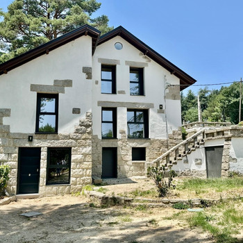 Wunderschöne und außergewöhnliche freistehende Villa im alpinen Stil mit 249 m² Wohnfläche, 5 Schlaf