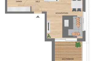 Erstbezug Viktoria Viertel, 2-Zi. Penthouse – Augustastraße 8, 65189 Südost, Wiesbaden – Vorschaubild 21