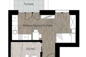 +Frühjahrsangebot+ Erstbezug nach Neubau! Barrierefreie 1-Raum-Wohnung mit Terrasse und Einbauküche – Unritzstraße 38, 9117 Rabenstein, Chemnitz – Vorschaubild 12