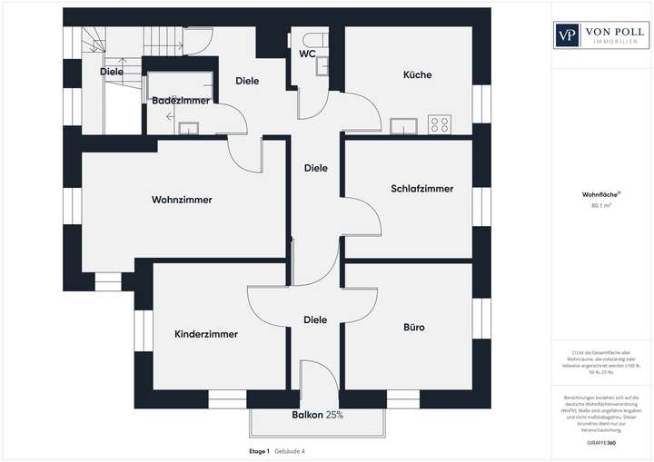 Obergeschoss Einliegerwohnung
