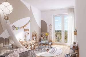 Auszeit auf der Dachterrasse: 2-Zimmer-Neubau-Wohnung! – Lerchenauer Straße Ecke Georg-Zech-Allee 280, 80995 Feldmoching, München – Vorschaubild 5