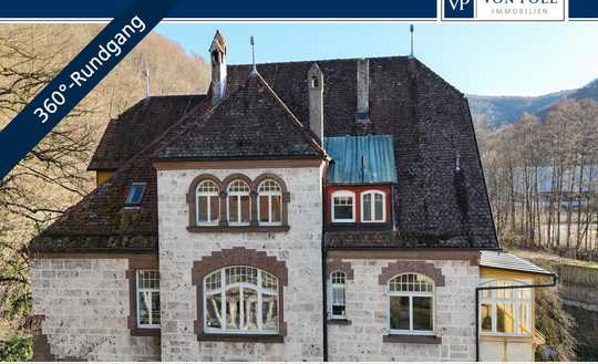 Historische Tuffsteinvilla von Architekt Manz – repräsentativ und flexibel nutzbar