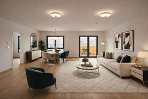 Wohnen im Trendviertel Franklin – 3-Zimmer-Wohnung mit Einbauküche – Thomas-Jefferson-St. 38, 68309 Käfertal, Mannheim – Vorschaubild 3