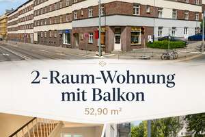 2-Raum-Wohnung mit Balkon