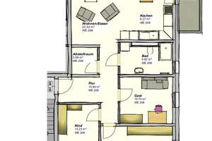 Ihr neues Zuhause: 4-Zimmer-Neubauwohnung im Fliederhof – Johannes-Göderitz-Straße 81-82, 39130 Neu Olvenstedt, Magdeburg – Vorschaubild 4