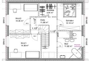 Großzügiges Einfamilienhaus mit Keller in Harsefeld von Privat – Die vollständige Adresse der Immobilie erhältst du vom Anbieter., 21698 Harsefeld – Vorschaubild 7