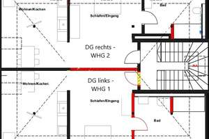 DESIGN-APARTMENT im Dachgeschoss – möbliert & sofort frei! – Die vollständige Adresse der Immobilie erhältst du vom Anbieter., 26122 Bahnhofsviertel, Oldenburg (Oldenburg) – Vorschaubild 14
