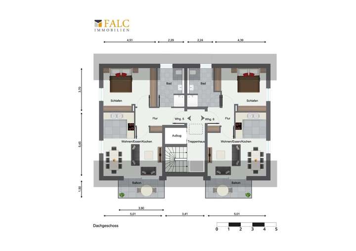 genehmigtes Dachgeschoss