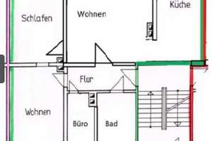 3,5 Raum Wohnung Borna Thräna ruhige Lage inkl. Garten & Stellplatz – Platz des Friedens 3, 4552 Borna – Vorschaubild 2