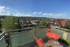 Sonnige 3 Zimmer-Wohnung in Halbhöhenlage mit Weitblick auf Stuttgart