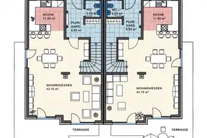 5 6 6. 0 0 0,- für 1 3 0 qm NEUBAU Doppelhaushälfte auf 4 5 6 qm Grund in BESTLAGE – Forchheim (Kreis) – Vorschaubild 2