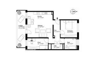 AIGNER - Moderne 3-Zimmer-Wohnung mit Süd-Loggia in Haidhausen – Die vollständige Adresse der Immobilie erhältst du vom Anbieter., 81541 Obere Au, München – Vorschaubild 8