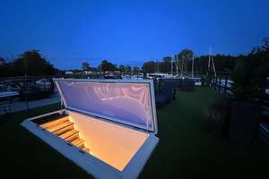 LUXUS Hausboot - 3 Etagen - 100m² Wohnen + 120 m² SONNENTERRASSE - Kamin, Kino, komplett individuell – Die vollständige Adresse der Immobilie erhältst du vom Anbieter., 14467 Berliner Vorstadt, Potsdam – Vorschaubild 8