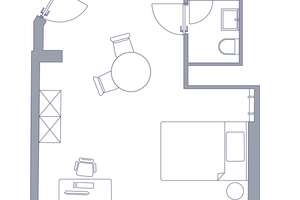 Möbiertes Design-Apartment im sanierten Altbau – direkt im Herzen Stuttgarts – Paulinenstraße 14-16, 70178 Karlshöhe, Stuttgart – Vorschaubild 10
