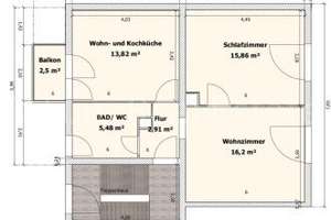 liebevoll renovierte Wohnung mit toller Wohnküche – Die vollständige Adresse der Immobilie erhältst du vom Anbieter., 68305 Waldhof, Mannheim – Vorschaubild 8