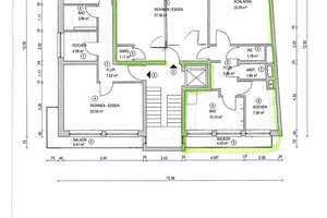 3 Raum Wohnung mit 2 Balkonen, Gäste - WC, in 41061 Mönchengladbach
