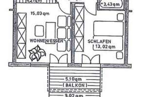 VERMIETETE 2-ZIMMER-WOHNUNG IM ERDGESCHOSS MIT TG-STELLPLATZ IN DRESDEN BLASEWITZ – Die vollständige Adresse der Immobilie erhältst du vom Anbieter., 1277 Seidnitz/Dobritz, Dresden – Vorschaubild 9