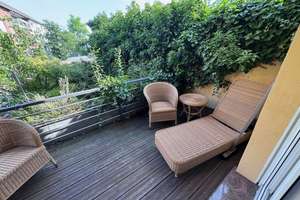 Vollmöblierte Wohnung in gepflegtem Wohnhaus mit Balkon und gehobener Ausstattung – Niederfeldstraße 124, 68199 Neckarau, Mannheim – Vorschaubild 1