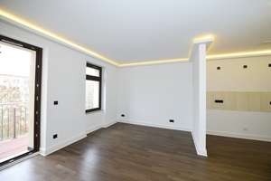 Genial! + Dunkles Parkett + Bad mit Wanne & Dusche + Balkon + Fußbodenheizung + LED-Licht – Georg-Schumann-Straße 204, 4159 Möckern, Leipzig – Vorschaubild 2