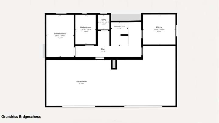 Grundriss Erdgeschoss